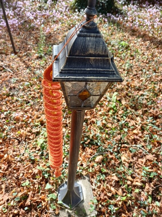 Grand WindSpinner Orange Rouille Jaune Rouge